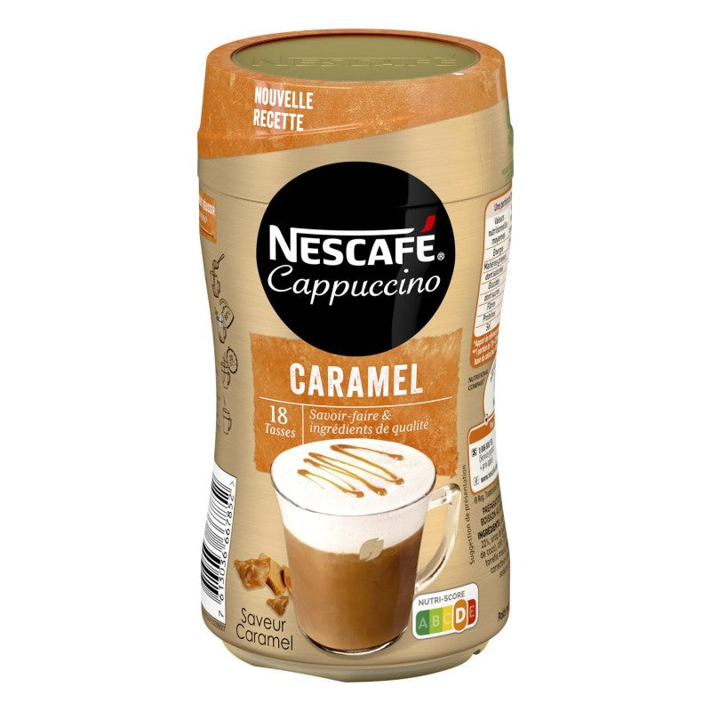 NESCAFÉ Cappuccino Caramel, Cafe Soluble, Boite De 306G - Marché Du Coin
