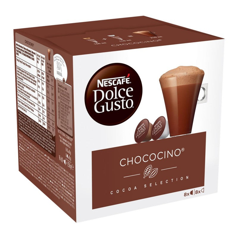 DOLCE GUSTO Nescafé Chococino, Capsule Chocolat - X16 Dosettes - Marché Du Coin