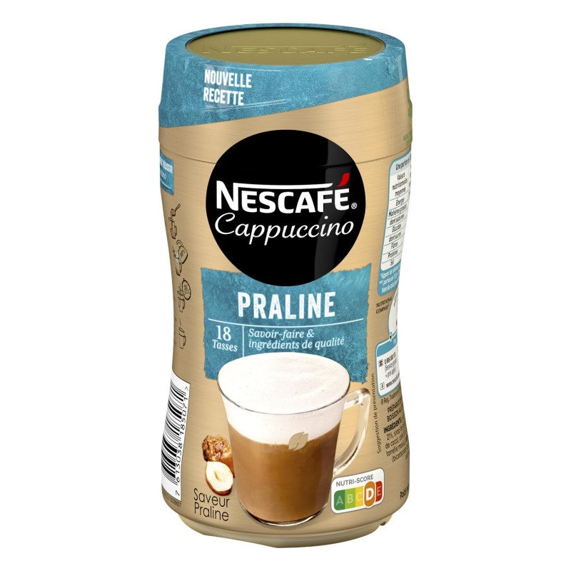 NESCAFÉ Nescafé Cappuccino Praline - Café Soluble - 279G - Marché Du Coin