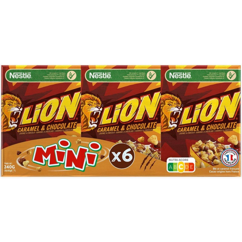 LION Mini Boite De Céréales Au Chocolat 6X35G - Marché Du Coin