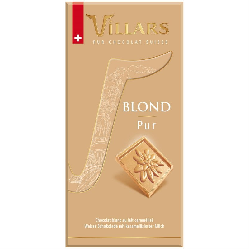 VILLARS Tablette Blond Pur 100G - Marché Du Coin