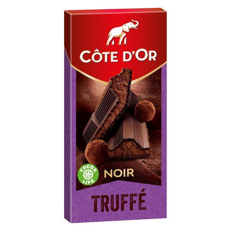CÔTE D'OR Chocolat Truffé Noir 190G - Marché Du Coin