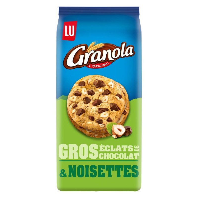 LU Granola Extra Cookies Chocolat Et Noisettes 184G - Marché Du Coin