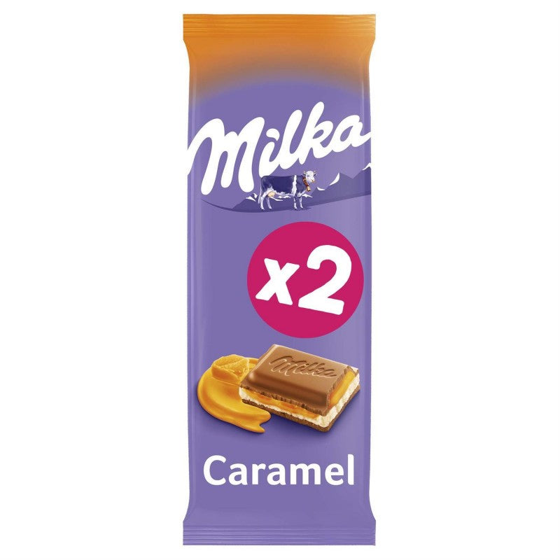 MILKA Tablette Chocolat Caramel 200G - Marché Du Coin