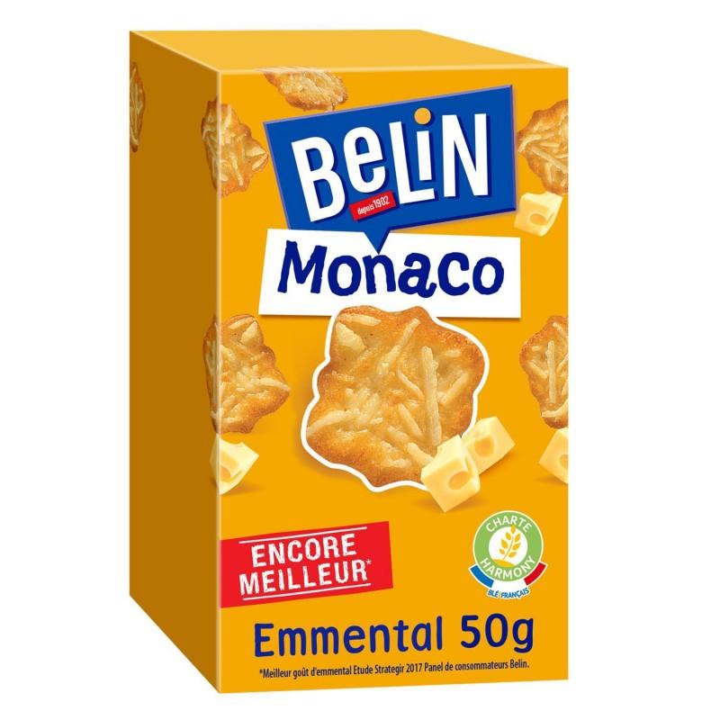 BELIN Crackers Monaco Emmental 50G - Marché Du Coin