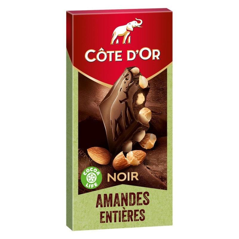 CÔTE D'OR Noir Amandes 180G - Marché Du Coin