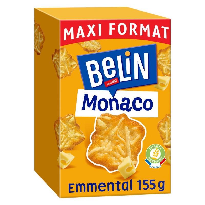 BELIN Crackers Monaco Emmental 155G - Marché Du Coin