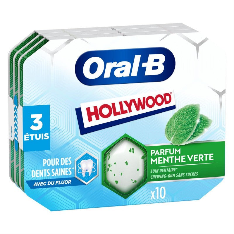 HOLLYWOOD Oral B Sans Sucres Chlorophyle 51G - Marché Du Coin