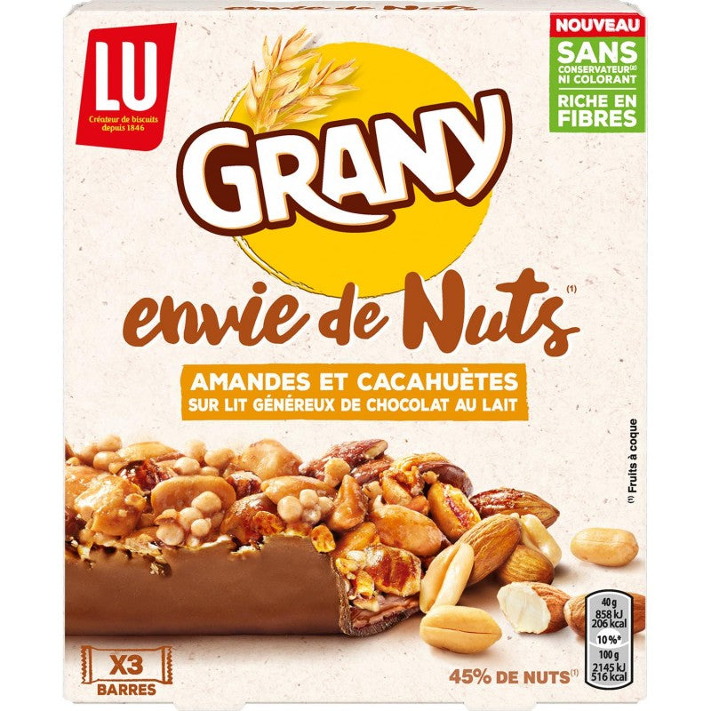 GRANY Envie De Nuts Cacahuète 120G - Marché Du Coin