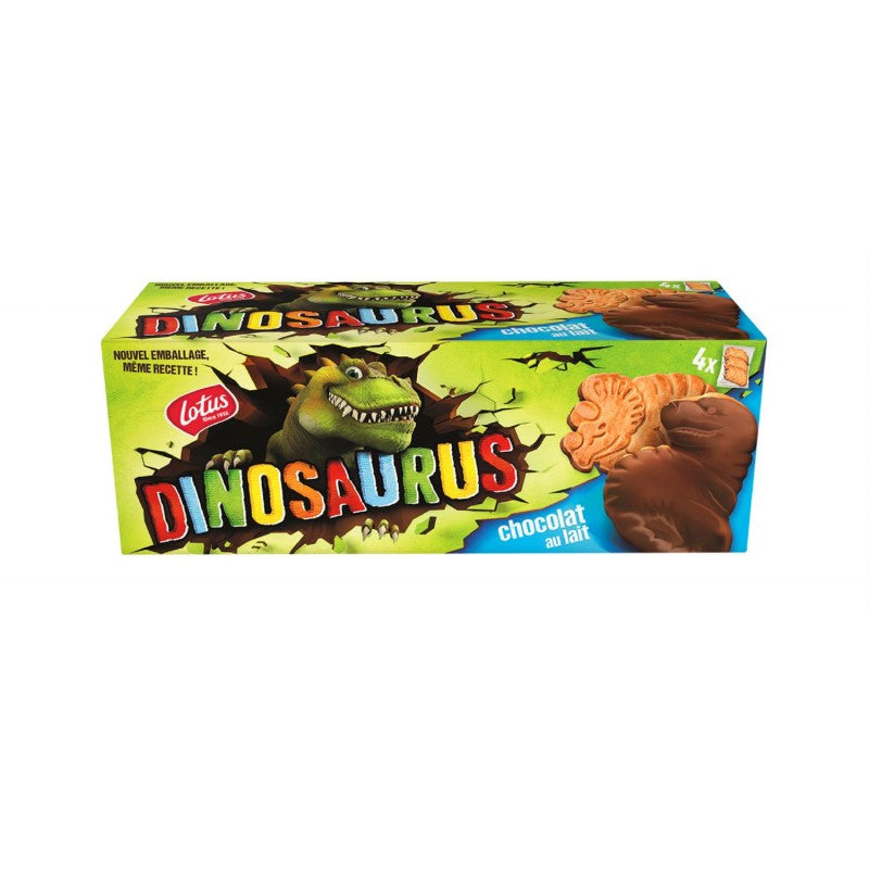 LOTUS Dinosaurus Chocolat Lait 3 Sachets 225G - Marché Du Coin