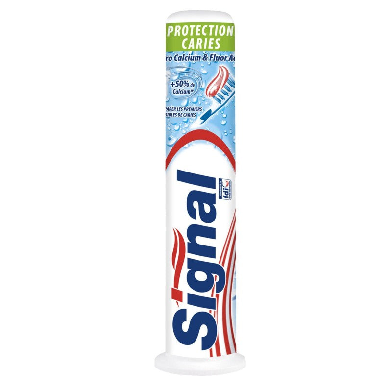 SIGNAL Dentifrice Protection Caries Doseur 100Ml - Marché Du Coin