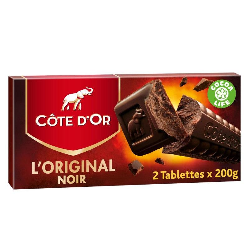 CÔTE D'OR Chocolat Noir Extra Tablette 200G - Marché Du Coin