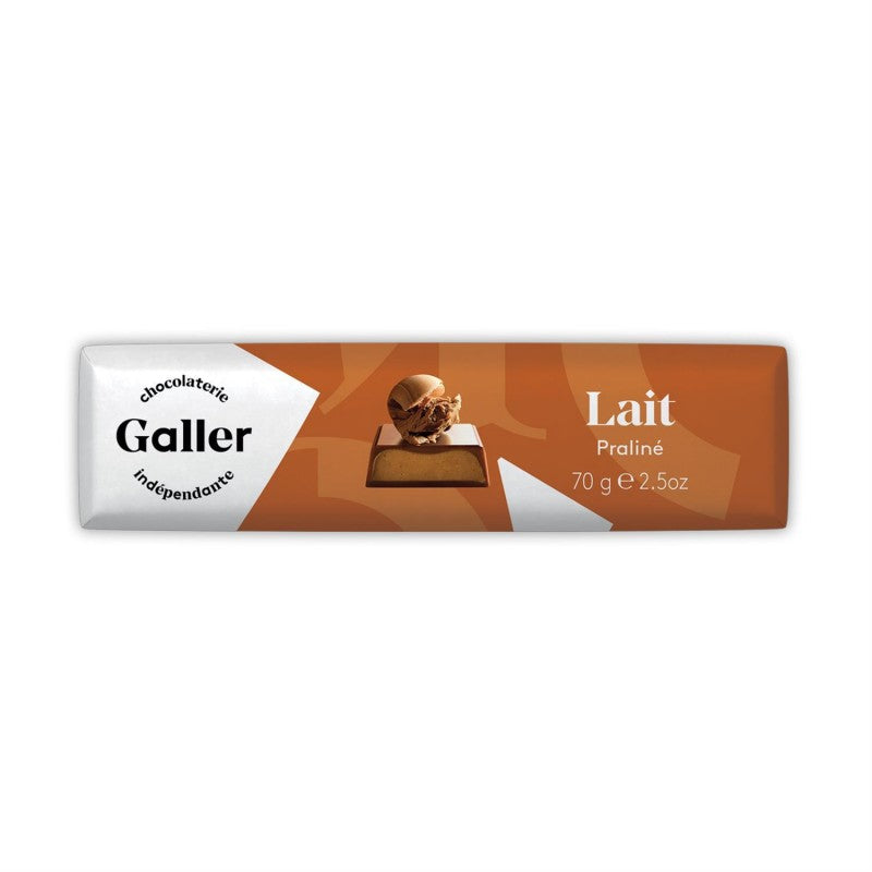 GALLER Baton Chocolait Lait Praline 70G - Marché Du Coin