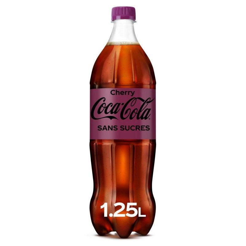 COCA-COLA Coca-Cola Zéro Cherry Pet 1.25L - Marché Du Coin