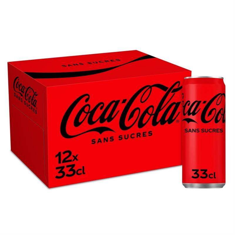 COCA-COLA Coca-Cola Zéro Boite 12X33Cl Sleek - Marché Du Coin