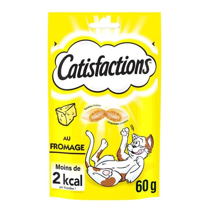 CATISFACTIONS Friandises Au Fromage Pour Chats Et Chatons 60G - Marché Du Coin