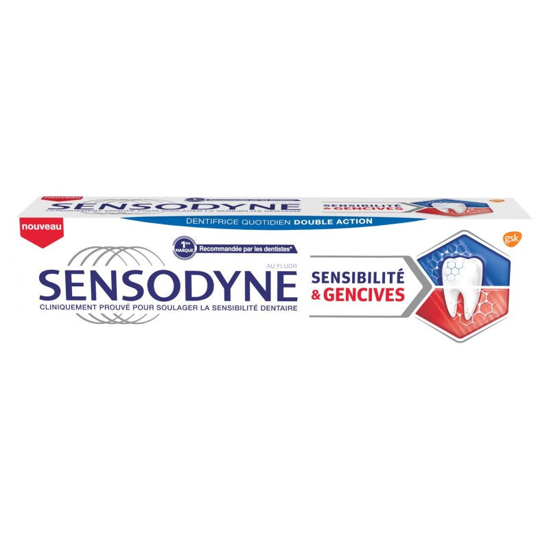SENSODYNE Dentifrice Sensibilite & Gencives 75Ml - Marché Du Coin