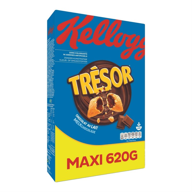 KELLOGG'S Trésor Chocolat Au Lait 620G - Marché Du Coin