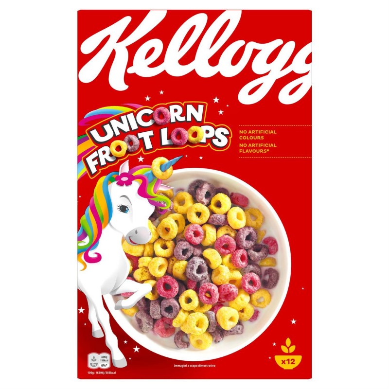 KELLOGG'S Unicorn Froot Loops Edtion Limitee 375G - Marché Du Coin