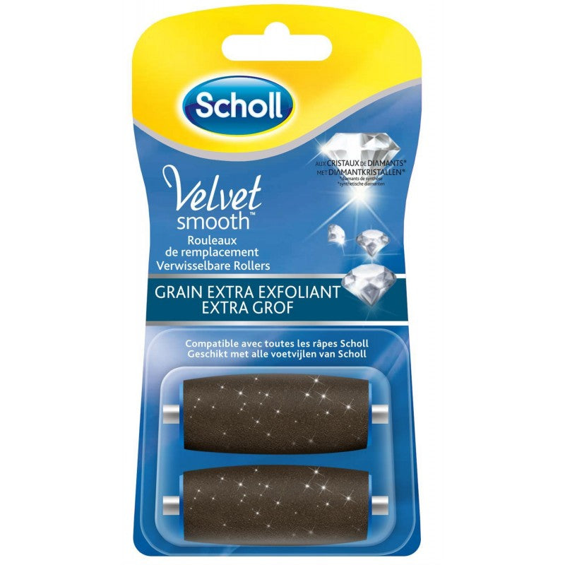 SCHOLL Velvet Smooth Express Pedi Rouleaux De Remplacement - Marché Du Coin