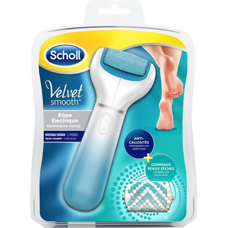 SCHOLL Râpe Électrique Velvet Smooth Express Pédi - Marché Du Coin