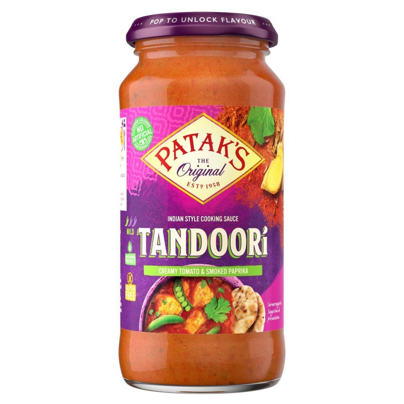 PATAK'S Sauce Tandoori 450G - Marché Du Coin