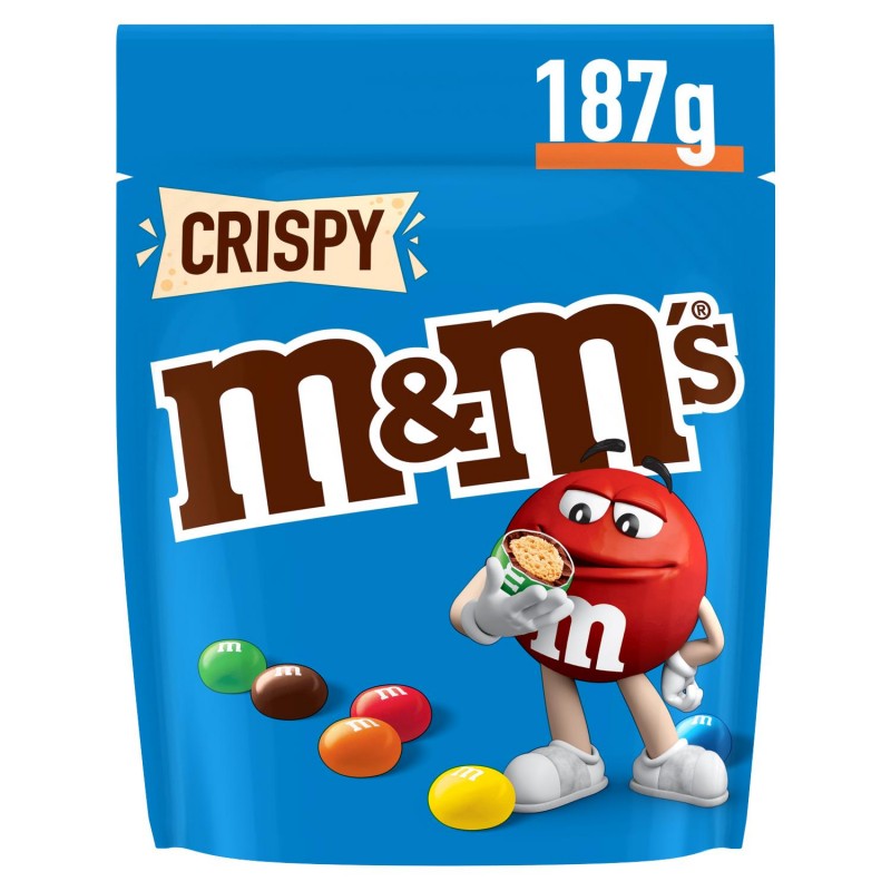 M&M'S Crispy Bonbon Chocolat 187G - Marché Du Coin