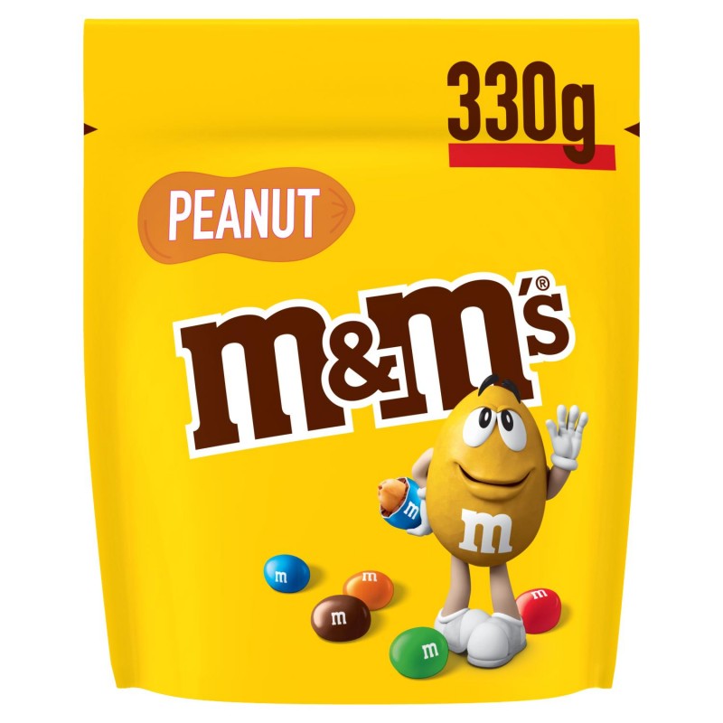 M&M'S Peanut Bonbon Chocolat Cacahuète 330G - Marché Du Coin