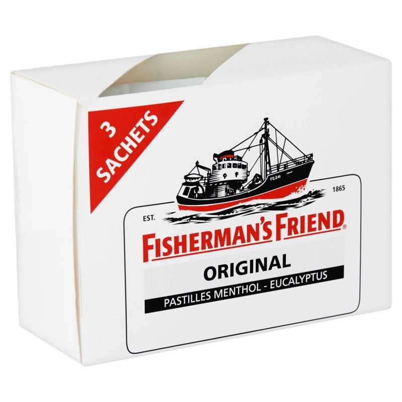 FISHERMAN'S Friends Original Eucalyptus Menthol 3X25G - Marché Du Coin
