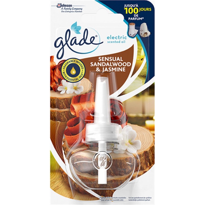 GLADE Electric Scented Oil Recharge Sensual Sand - Marché Du Coin