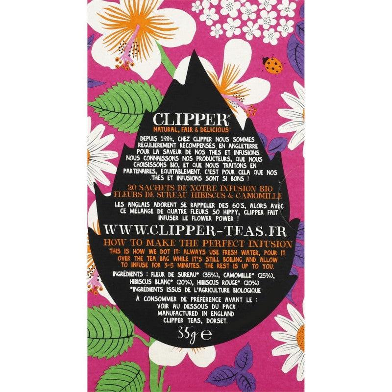 CLIPPER Infusion Flower Power 35G - Marché Du Coin
