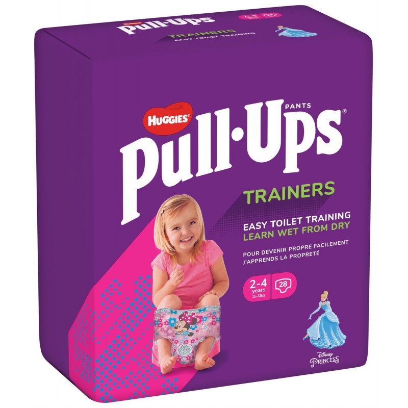 HUGGIES Pull-Ups Trainers Fille 2-4 Ans - Marché Du Coin