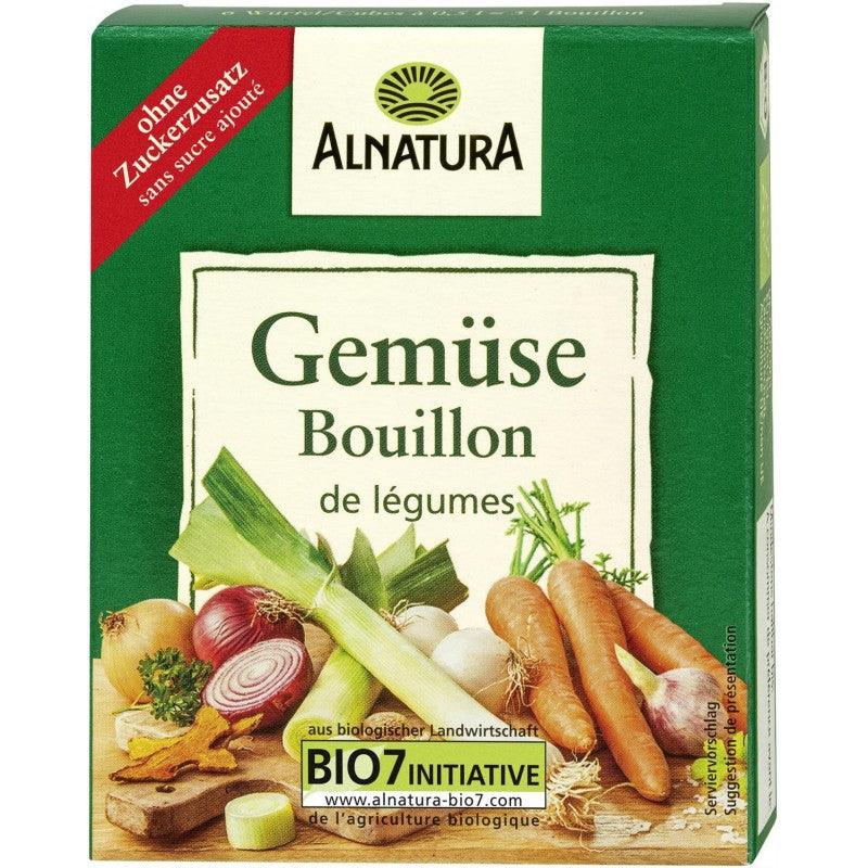 ALNATURA Cube De Bouillon De Légumes 66G - Marché Du Coin