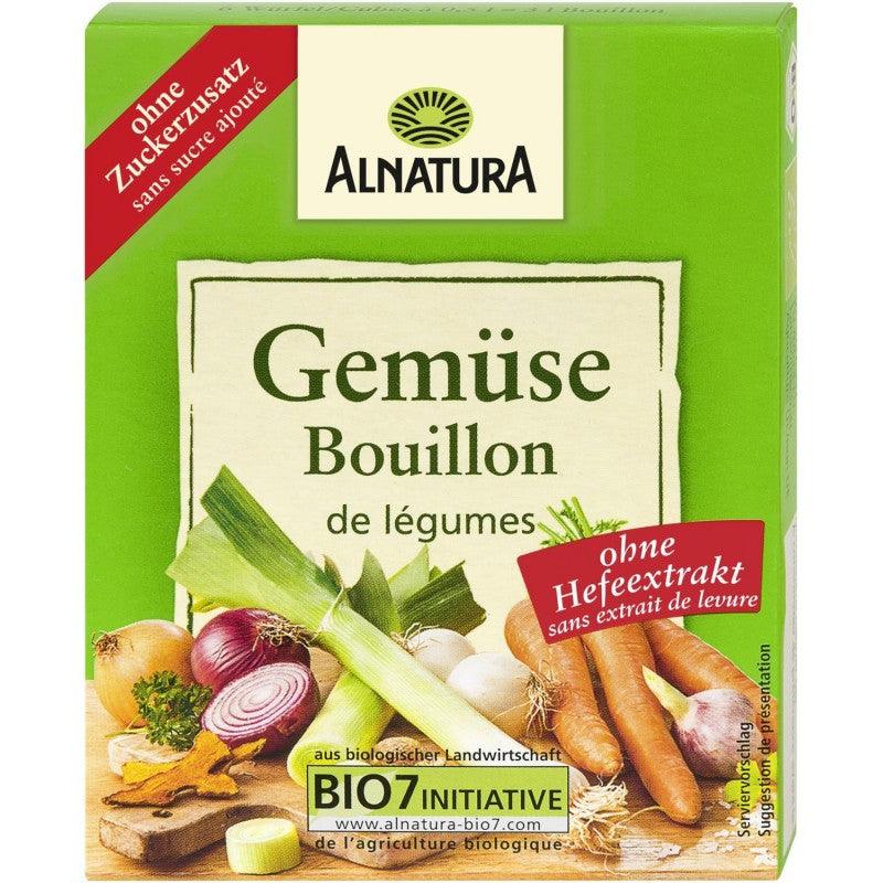 ALNATURA Cube De Bouillon De Légumes Sans Levure 66G - Marché Du Coin