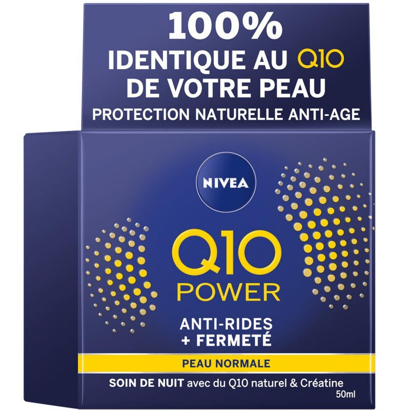 NIVÉA Visage Q10+ Anti-Rides Nuit 50Ml - Marché Du Coin