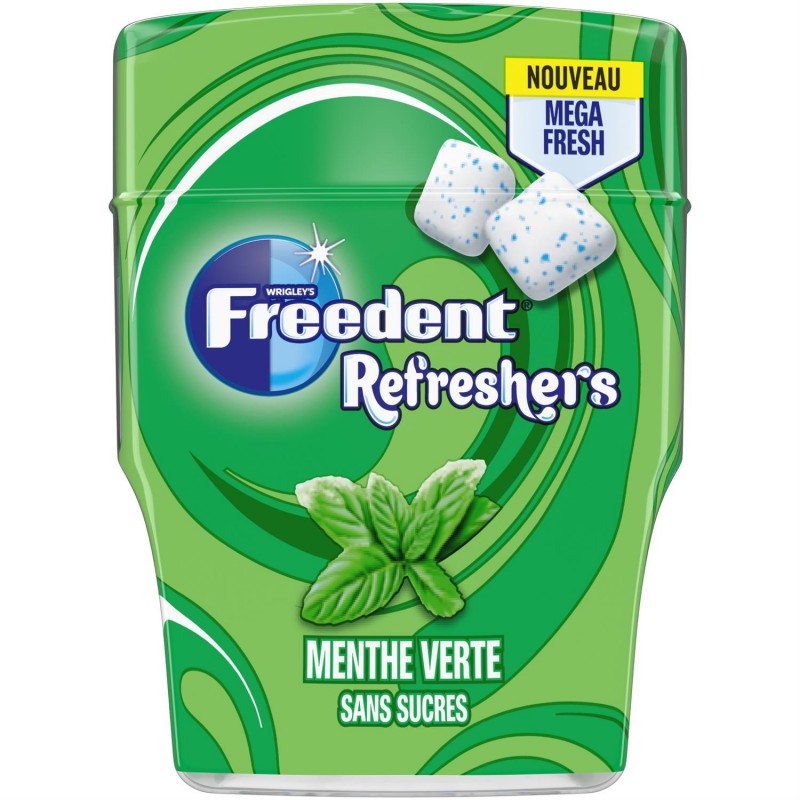 FREEDENT Refresher Menthe Verte - Marché Du Coin