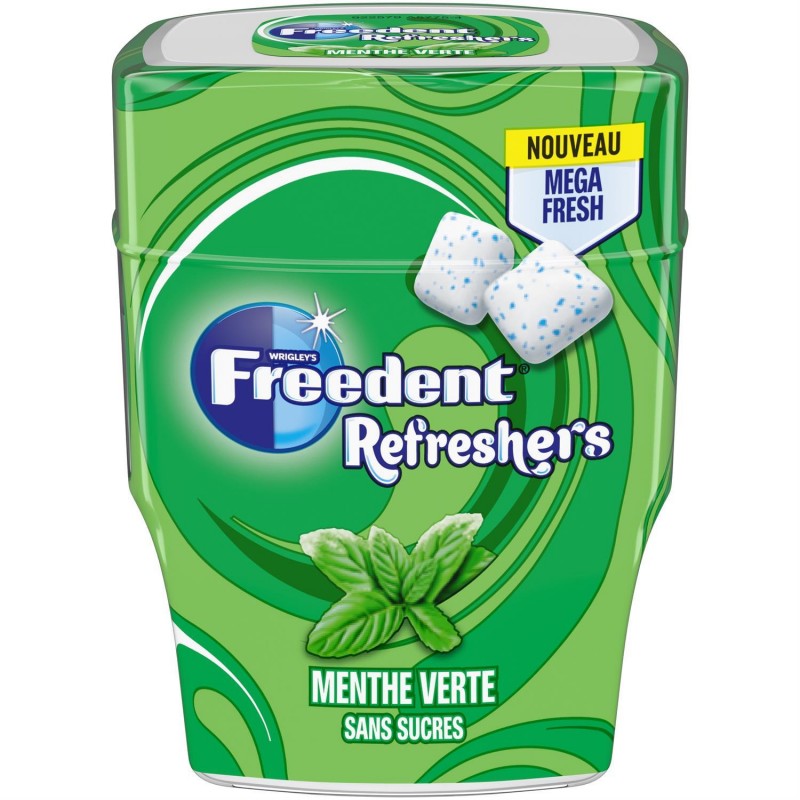 FREEDENT Refresher Menthe Verte - Marché Du Coin