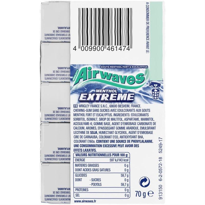 AIRWAVES Menthol Extreme Dragées 70G - Marché Du Coin