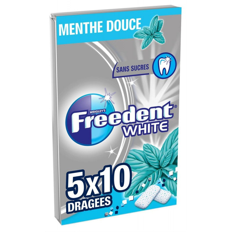 FREEDENT White Menthe Douce Dragées 70G - Marché Du Coin