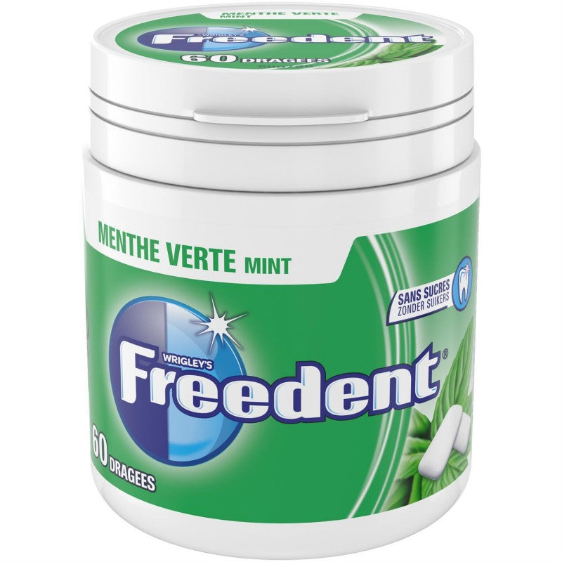 FREEDENT Menthe Verte Box Dragées 84G - Marché Du Coin