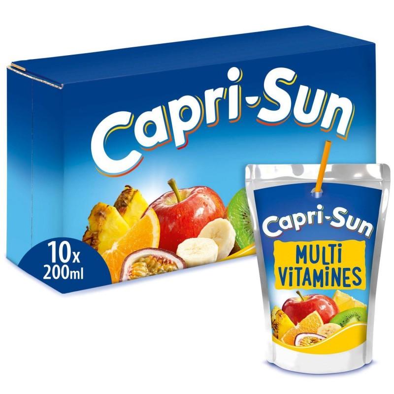 CAPRI-SUN Boisson Aux Fruits Multivitamin Mini-Poches 10X20Cl - Marché Du Coin