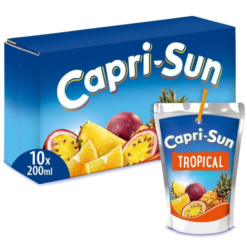 CAPRI-SUN Tropical Poche 10X20Cl - Marché Du Coin