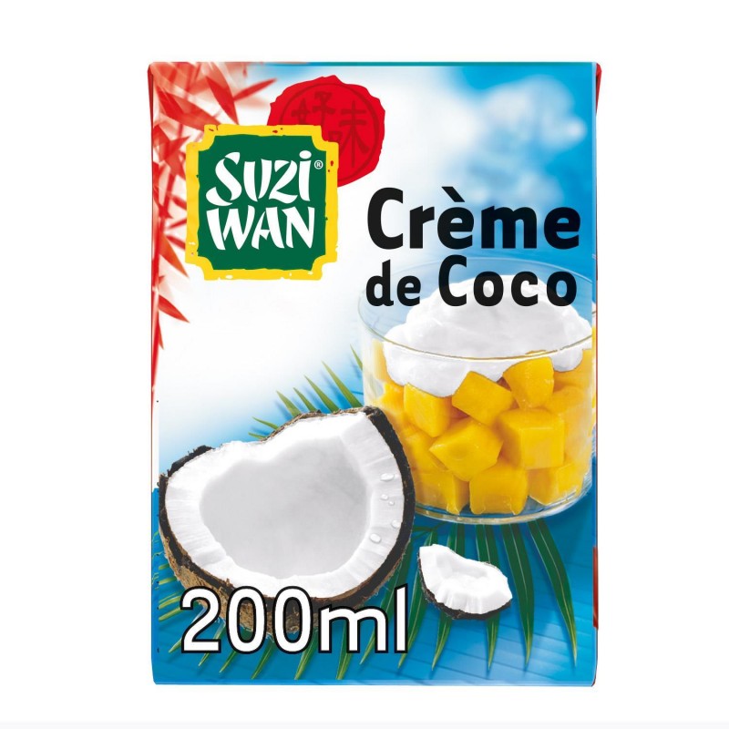 SUZI WAN Crème De Coco 200Ml - Marché Du Coin