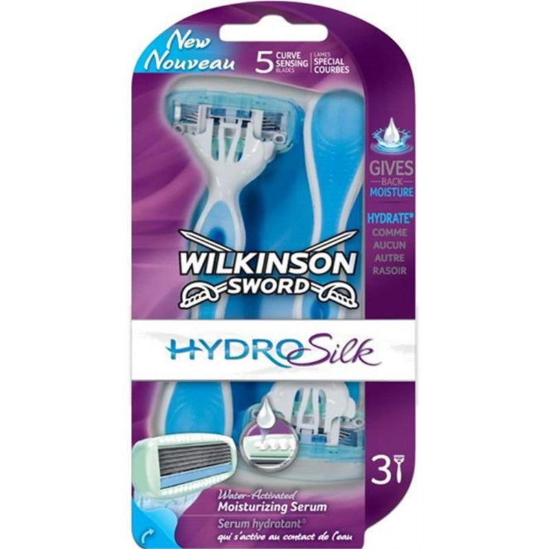 WILKINSON Rasoirs Hydro Silk X3 - Marché Du Coin