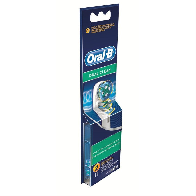 ORAL-B Oral B Brossettes Dual Clean X 2 - Marché Du Coin