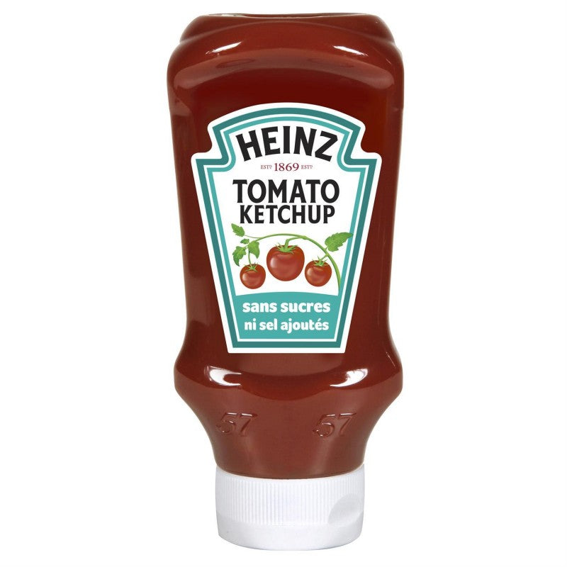 HEINZ Ketchup Sans Sucres Et Sel Ajoutés 610G - Marché Du Coin