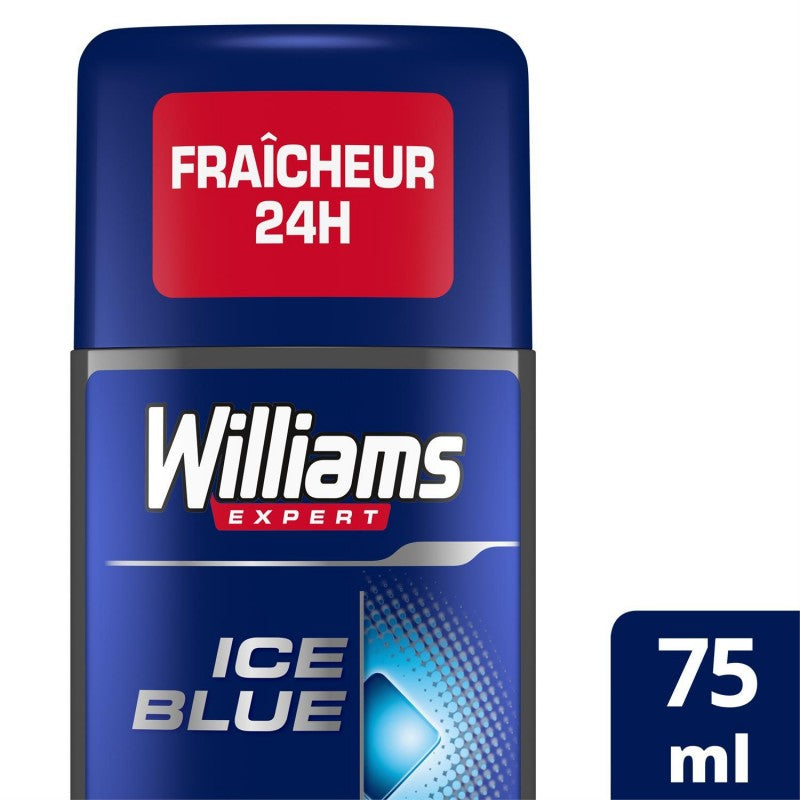 WILLIAMS Déodorant Stick Ice Blue 75Ml - Marché Du Coin