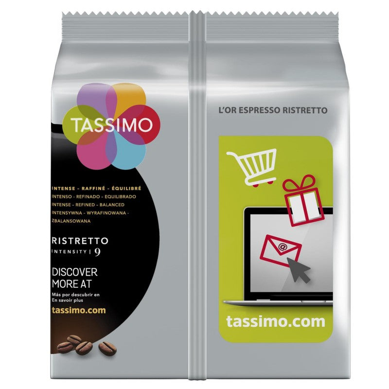 TASSIMO L'Or Espresso Ristretto Café En Dosettes X16 - 128G - Marché Du Coin