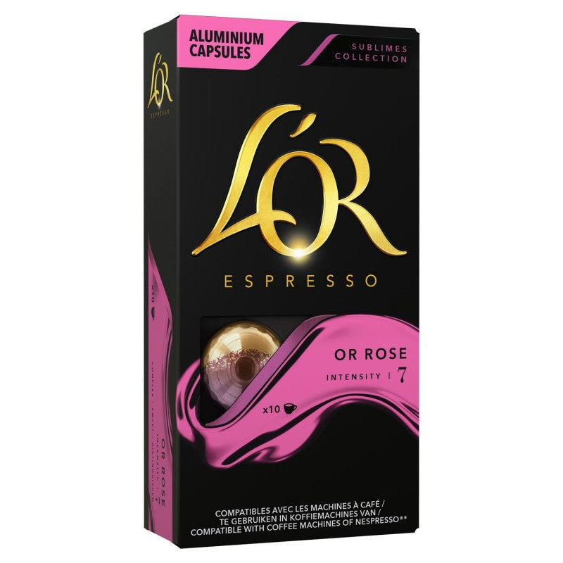 L'OR Espresso Sublime Or Rose 52G - Marché Du Coin