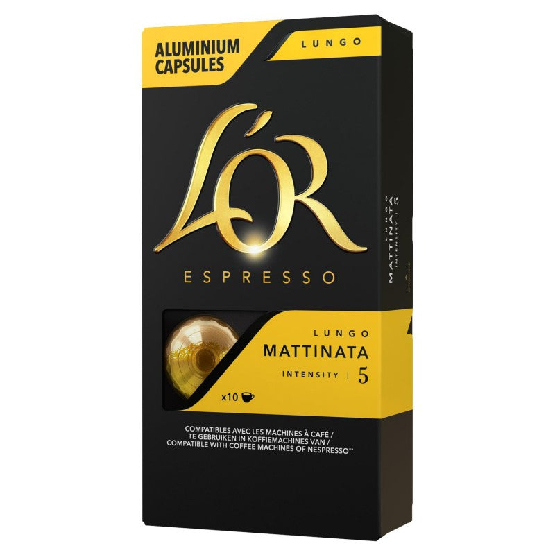 L'OR Espresso Lungo Mattinata Capsules 52G - Marché Du Coin